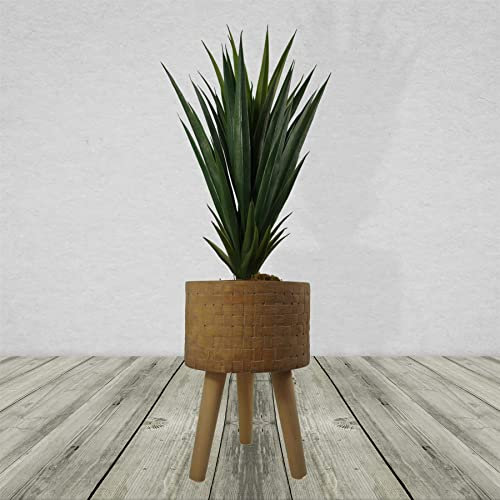 Leaf Cache-Pot Extra Large en Fibre de Verre tissée Composite 36 cm