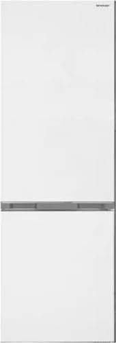 Sharp SJ-FBA12DMXWE - Frigorifero combinato, 367 Litri, Bianco, No Frost, Classe Energetica E