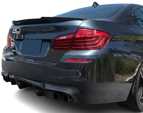 Heckspoiler passend für BMW 5er-Reihe F10 Limo Spoilerlippe Glanz Schwarz aus ABS mit ABE (eintragungsfrei)