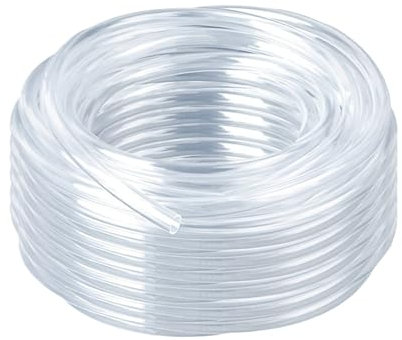 NICOLEKAY Tube polyvalent en PVC de qualité alimentaire pour ligne de bière, kegerator, fabrication de vin, aquaponie, tuyau d'air 6 m