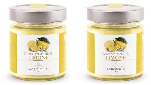 Agrisicilia Crema spalmabile al Limone (Confezione da 2)