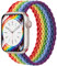 Zedoli Correa trenzada Solo Loop compatible con Apple Watch Band de 42 mm, 44 mm, 45 mm, 46 mm, 49 mm, para mujeres y hombres, correa elástica deportiva de nailon elástica para iWatch Series 10, 9, 8,