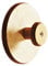 Baur&Brown Handpan Wandhalter, Handpan wall holder, runder Wandhalter