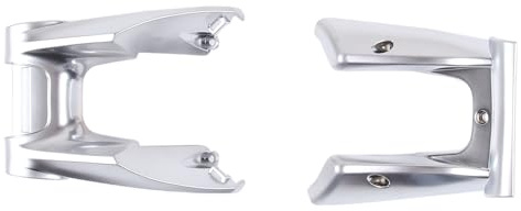 Garniture inférieure de volant en forme de U pour Mercedes-Benz AMG A/B/C/E/S/G/GLC/GLE Class 2019-2024 Couvre-moyeu de volant plat inférieur AMG Accessoires modifiés ABS de remplacement OEM