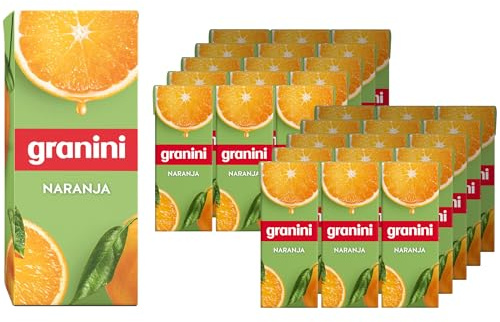 Granini - Néctar de Naranja a partir de Zumo de Naranja - 10 Packs de 3 x 0,20L