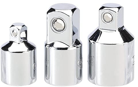 Draper 16806 Socket Converter 3 Piece Set Size , Blue