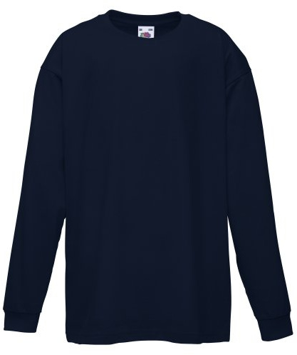 Fruit of the Loom Childrens/Kids Long Sleeve T-Shirt (Pack of 2)