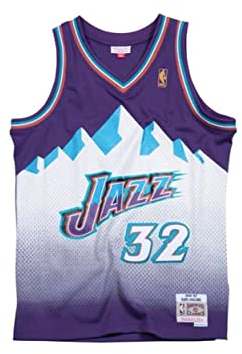 Mitchell & Ness NBA Utah Jazz Karl Malone 1996 Swingman Road Jersey 2XL