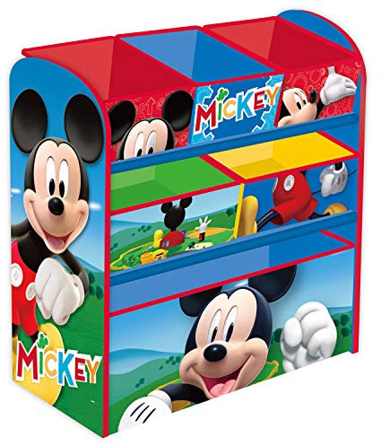 Scaffale Portagiochi Mickey Mouse Disney Colors