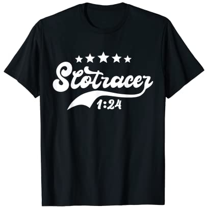 Slotcars Geschenk Slotracing Autos Slotracer Slotrace 1:24 T-Shirt