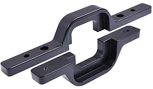 Anhänger Kupplungs Halterung,Asudaro Aluminiumlegierung Anhängerkupplung LED-Halterung Backup Rückfahrscheinwerfer Halter Universal für Bootsanhänger LKW SUV Pickup Kompatibel mit Wrangler,Schwarz