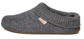 Living Kitzbühel - Schurwolle - Hausschuh (41 EU Grau)