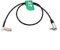 HangTon Timecode - Cavo per fotocamera Canon R5C Tentacle Sync Zoom F6 ad angolo retto 3,5 mm TRS Jack a DIN 1.0/2.3 40 cm