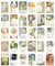 TuYines Postkarten Set,Vintage Postkarten set 30,Götter Postkarte, Märchenpostkarte, Engel Postkarte set,Postkarten Retro zum Thema Liebe, Freundschaft,Postkarte für Kinder