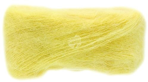LANA GROSSA Setasuri | Feines Lace-Garn aus Suri-Alpakafasern mit Seide | Handstrickgarn aus 69% Alpaka (Suri) & 31% Seide | 25g Wolle zum Stricken & Häkeln | 212m Garn FB39