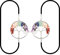 Lesezeichen mit Elastisches 2 Stück Lebensbaum Bookmark Chakra Lesezeichen Baum des Lebens Buchzeichen für Frauen Chakra Heilungs Lesezeichen für alle Bücher Tagebuch
