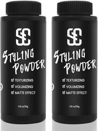 SOVONCARE Haarstyling Pulver Matte, Styling Puder, natürliches Aussehen, Haar Textur Pulver Haar Volumizer, mattes Finish, unisex, duftfrei, für jeden Look und Haartyp