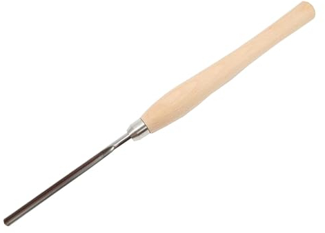Woodworking Chisels Wood Turning Tools Wood Chisel Set Wood Turning Tools Lathe Chisel 10Mm Shallow U-Shaped Bowl Knife with Wooden Handle for Wood Hobbyist, DIY, Carpenter