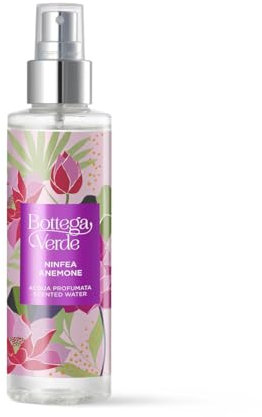 Bottega Verde - Acqua profumata Ninfea Anemone, 150 ml, Acqua Profumata, Fragranza fiorita e marina