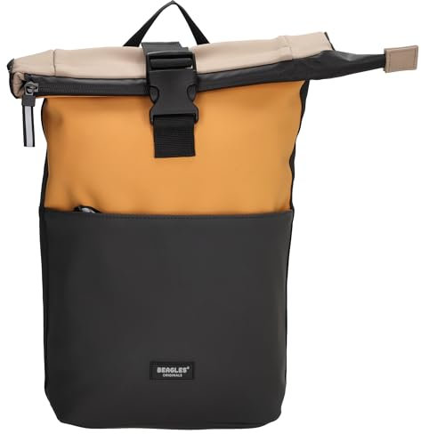 Beagles Originals, Wasserabweisender Rucksack, Kompakte Größe, Tablet-Fach, Verstellbare Schultergurte, Vorder- und Rückentaschen, Schnappschnalle, Ideal für Schule und Arbeit