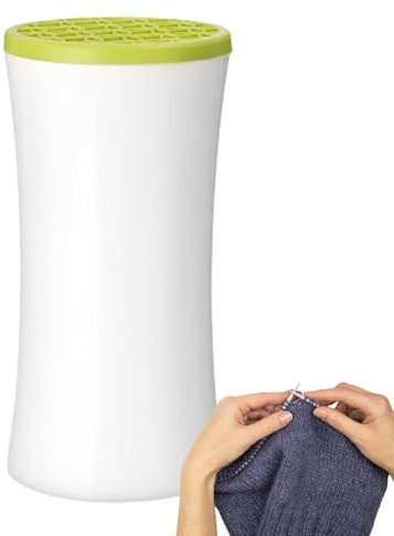 Decorhome Häkelnadel-Aufbewahrungshalter, Stricknadelbehälter - Tragbare Aufbewahrungsbox für Stricknadeln,Stricknadel-Organizer-Ständer für Stifte, Nadeln, Scheren, Häkelnadeln