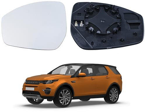 Hebstw Replacement Heated Wing Mirror Glass,Rear Left View Mirror Glass For Land Rover Discovery Sport Range Rover Evoque,LR048359