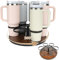 RAINDEE Becher-Organisator für Stanley, Drehbarer Stanley Tasse Organizer-Halter, Flaschenorganisator für Stanley Owala Yeti, Küchenorganisatoren und -Aufbewahrung, Weinregal, Retro-Farbe