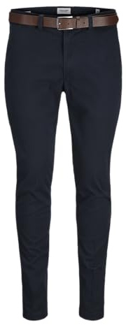 JACK & JONES Herren Jpstmarco Franco Chino W Belt
