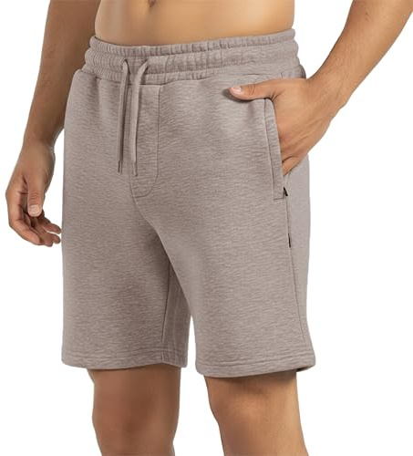 SMILODOX Shorts Herren Rion, Regular Fit Sportshorts mit Reißverschlusstaschen, Fitnessshorts elastischer Bund & Kordelzug, Workout Trainingshose, Ideal für Gym, Freizeit & Streetstyle