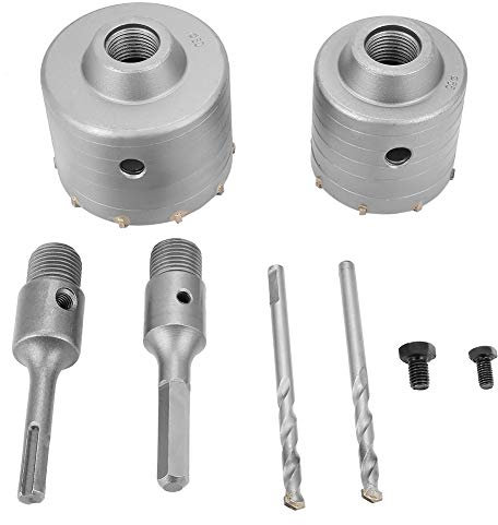 YWBL-WH Wall Hole Open Drill Circle Drill Bits Hole Saw Set for SDS Plus Hammer Drills