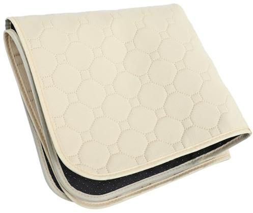 GRIRIW Stuhlkissen Polyesterfaser Beige Multifunktionaler Sitzschutz Für Autositz Und Gartenstuhl Waschbar Rutschfest Sommerkomfort