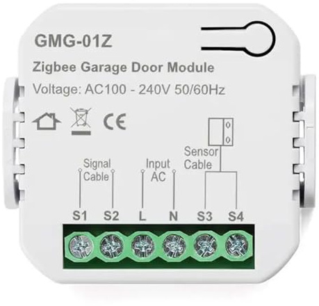 Rastapulz 1 Stück Tuya Zigbee Smart Garagen- Controller ABS App Voice Timing Control für Home