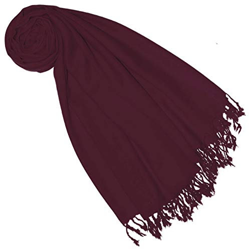 Lorenzo Cana Pashmina Schal Schaltuch 50% Kaschmir 50% Wolle vom Merino-Lamm Wolle Kaschmirschal Wollschal Damenschal Frauenschal 7852577