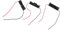 Cuasting 3 Pcs Single Side 1 x 1.5V AA Battery Open Holder Storage Case Box Wire Leads 15cm Long