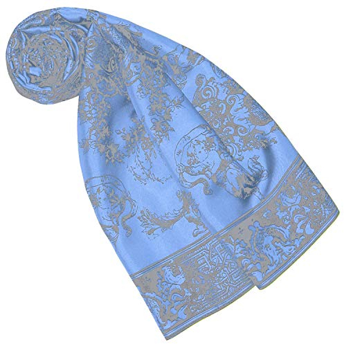 Lorenzo Cana Designer Seidentuch 100% Seide Tuch Halstuch Damentuch mehrfarbig bedruckt 90 x 90 cm Markentuch 8917177