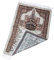 SOIMISS Muslimischen Gebet Teppich Baumwolle Islamischen Beten Matte Türkische Gebet Teppich Tragbare Reise Ramadan Teppich Islamischen Geschenk 110X70cm