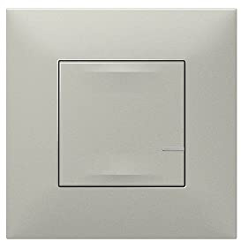 Comando de iluminacion inalambrico Legrand 741843 serie Valena Next with Netatmo color Aluminio