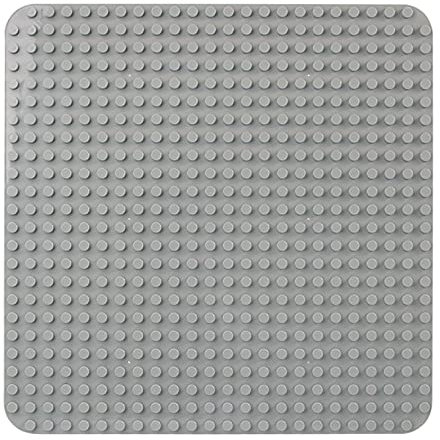 Placa de construcción grande compatible con placas Duplo, placa base grande, 38 x 38 cm, juego de discos para juegos creativos, juguetes educativos