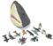 HGL SV21305 Petit Pot à tête de Requin Motifs Assortis