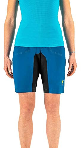 KARPOS 2500683-055 Ballistic E.W Short Shorts Damen Moroccan Blue/Black/Bluebird Größe XL