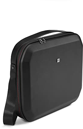 LD Systems U-BAG - Tasche für Funk-Mikrofon, In-Ear Monitoring & Zubehör, schwarz mit roten Nähten