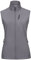 33,000ft Damen Leichte Laufweste Outdoor Softshell Weste Frau Ärmellose Jacke Winddichte Wasserdichte Atmungsaktive Vest Gilet für Laufen Golf Wandern Hellgrau XL