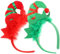 FOMIYES Weihnachts-Haarreifen, Elfenmütze Stirnband, Stirnbänder mit Elfenmütze, Weihnachts-Stirnband für Kinder Erwachsene 4St