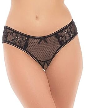 Rene Rofe Lingerie Surrender Höschen Schwarz L