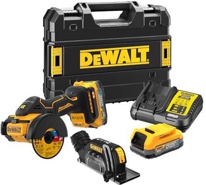 Dewalt Dcs438E2T-Qw Minitroncatrice 18V Xr 76mm, Motore Brushless