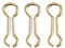 KIMISS 300PCS Carp Fishing, Sinker Steel Alloy Screw Leads Wire Eyes Mould Loops Tackle AccessoryS (S)