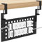 FOROIRON Under Desk Cable Management Rack,16''Cable Rack with Clamp for Desk Wire Management No Drill,Cable Management Under Desk,Space Saving Under Desk Wire Rack for Office Desk Home