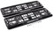 PlatePlus - Number Plate Holder For Car - Performance Grey System Registration Plate Holder 04 - Car Registration Plate Holders - Number Plate Holder Uk, Number Plate Surround