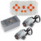 TEESE 4pcs Technic Motor Set avec télécommande de Moteur, boîte de Batterie, Compatible avec Les pièces Lego Technic