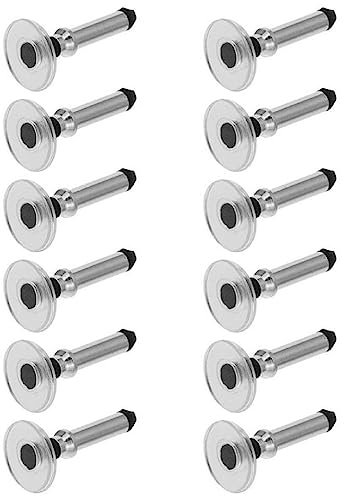 Lot de 12 embouts de rechange universels pour stylet - Pointe ronde transparente pour écran tactile, tablette, téléphone